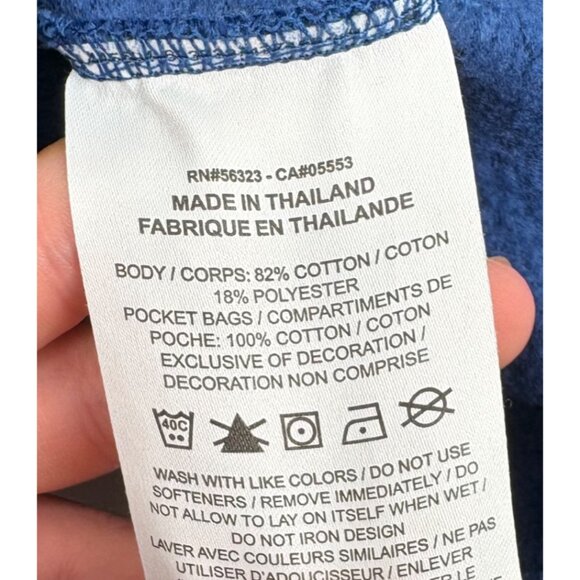 Nike Blue Full-Zip Fleece Jacket M Nike Brazil Fleece Soccer Jacket - Picture 3 of 5